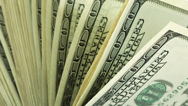 $100 bills